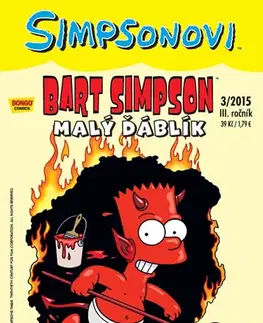 Komiksy Simpsonovi - Bart Simpson 03/15 - Malý ďáblík - Matt Groening