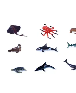 Hračky - figprky zvierat RAPPA - Zvieratá morská 9 ks vo vrecku