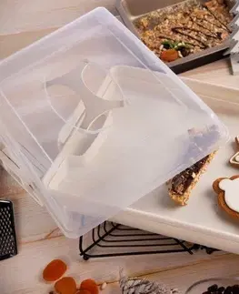 Dózy na potraviny NABBI Biscotti prenosný box na potraviny krémová