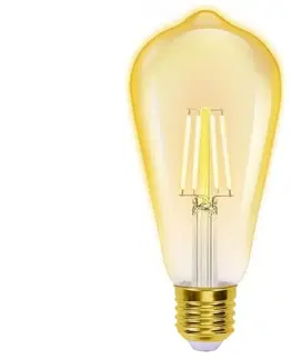 Žiarovky  B.V. LED Stmievateľná žiarovka FILAMENT ST64 E27/6W/230V 2700-6500K Wi-Fi -  