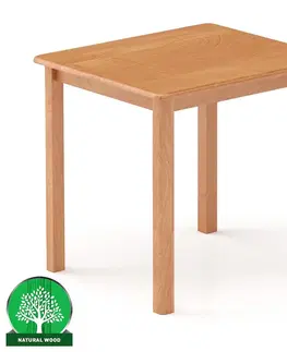 Borovicové stoly Stôl borovica ST104-100x75x70 jelša