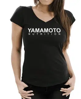 Dámske oblečenie Lady T-Shirt V 145 OE - Yamamoto Active Wear Čierna S