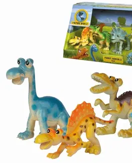 Hračky - figprky zvierat SIMBA - Veselé zvieratká dinosaury