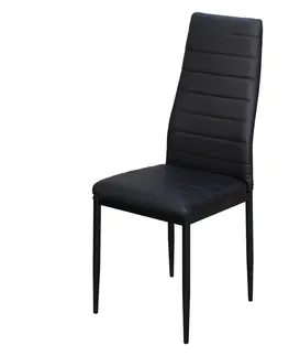 Jedálenské stoličky Jedálenská stolička SIGMA čierna