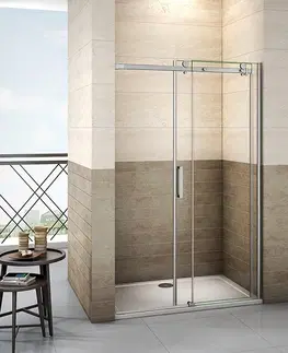 Sprchovacie kúty H K - Posuvné sprchové dvere DIAMOND 152- 155x195cm L / P variant SE-DIAMOND155SET
