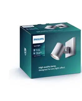 Bodové svetlá Philips Philips myLiving Runner svetlá GU10 1-pl. hliník
