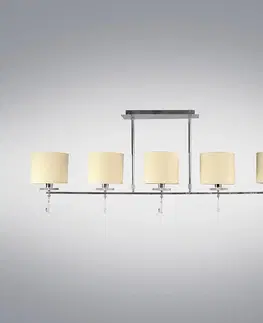 Moderné lampy do obývačky Estera Stropné svietidlo 5x40w E14 Chróm
