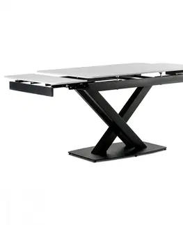 Jedálenské stoly Rozkladací jedálenský stôl HT-450M BK Autronic
