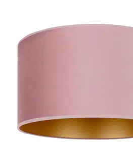 Svietidlá   - Stropné svietidlo ROLLER 1xE27/15W/230V pr. 40 cm ružová/zlatá 