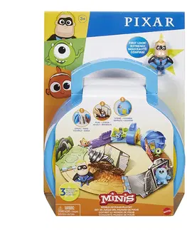 Hračky - rozprávkové figúrky MATTEL - Pixar Mini Svet Herný Set