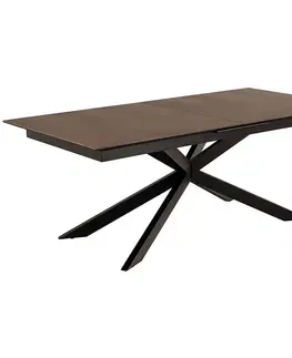 Konferenčné stolíky s úložným priestorom Stôl rusty brown