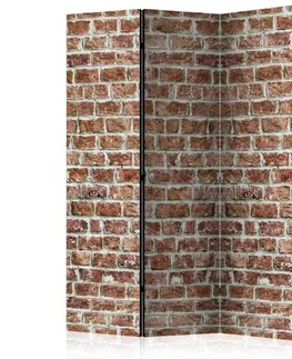 Paravány Paraván Brick Space Dekorhome 135x172 cm (3-dielny)