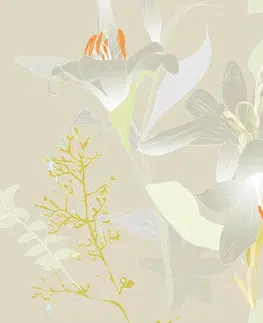 Tapety kvety Tapeta magická ľalia