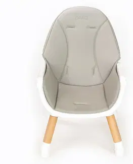 Dekorácie do detských izieb New Baby Jedálenská stolička Grace 3v1 šedá, 61 x 101 x 61 cm