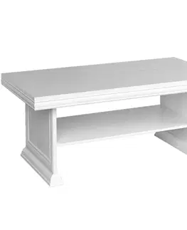 Sektorový nábytok Konferenčný stolík  Kora KL2 biela