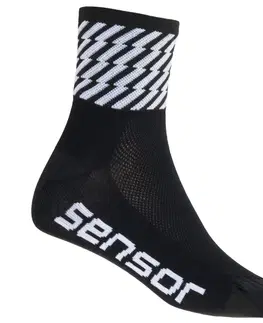 Dámske ponožky Sensor ponožky Race Flash černá
