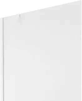 Sprchové dvere MEXEN/S - Next vaňová zástena FIX 100 x 150 cm, mrazené sklo, biela 895-100-000-00-30-20