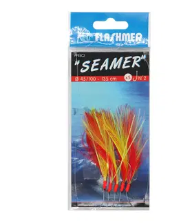 rybolov Súprava 3 montáží Seamer 5 háčikov 1/0 na lov v mori