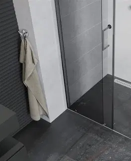Sprchovacie kúty MEXEN/S - Apia sprchovací kút obdĺžnik 115x100, transparent, chróm 840-115-100-01-00