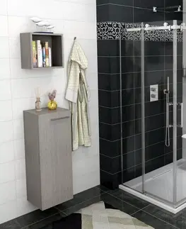 Sprchovacie kúty GELCO - DRAGON sprchové dvere rohový vchod 900 mm, číre sklo GD4290