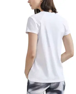 Dámske tričká Dámske tričko CRAFT ADV Essence Slim SS tmavo ružová - XS