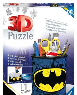Hračky puzzle RAVENSBURGER - Stojan na ceruzky Batman 54 dielikov