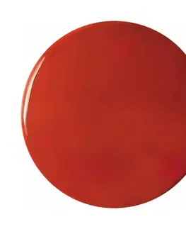 Závesné svietidlá Ferroluce Závesná lampa Ayrton, keramika dĺžka 29 cm červená