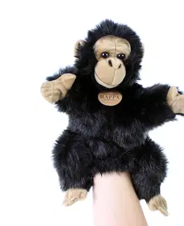 Plyšové hračky RAPPA - Plyšová maňuška opice 28 cm