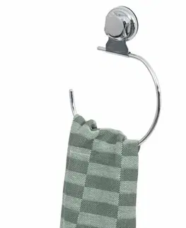 Kúpeľňový nábytok Compactor Vešiak na uteráky bez vŕtania Bestlock systém, chróm