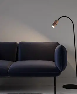 Stojacie lampy Top Light Neo! Floor LED lampa stmievateľná medená/čierna