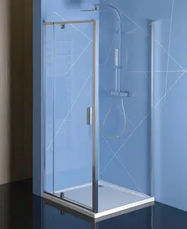 Sprchové dvere POLYSAN - EASY obdĺžniková/štvorcová sprchová zástena pivot dvere 900-1000x1000 L/P EL1715EL3415