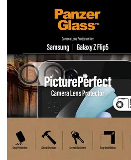 Puzdrá na mobilné telefóny PanzerGlass ochranný kryt objektívu fotoaparátu pre Samsung Galaxy Z Flip5 0449