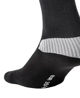 hokej Spodné ponožky pre dospelých FH500 na pozemný hokej čierne