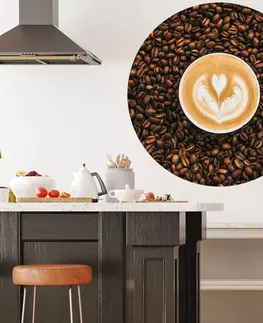 Nálepky na stenu Nálepka na stenu do kuchyne - Káva