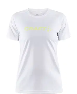 Dámske tričká Dámske tričko CRAFT CORE Unify Logo ružová - S