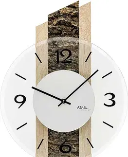 Hodiny Dizajnové nástenné hodiny 9402 AMS 44cm