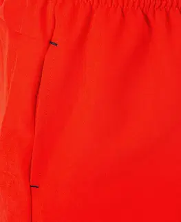 hokej Chlapčenské šortky na pozemný hokej FH500 červené