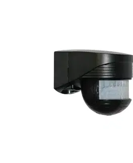 Záhradné lampy  Vonkajší senzor pohybu LC-CLICK 140° IP44 čierna 