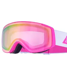Lyžiarske okuliare Detské lyžiarske okuliare LACETO Frosty - ružové