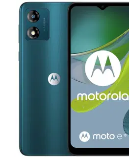 Mobilné telefóny Motorola Moto E13, 2/64GB, Aurora Green