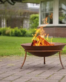 Záhradné ohniská Prenosné ohnisko TULSA hrdzavá Dekorhome