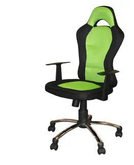 Kancelárske kreslá a stoličky Kancelárske kreslo CESAR zelené K81