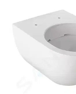 Záchody GEBERIT - Acanto Závesné WC, Rimfree, biela 500.600.01.2