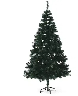 Vianočné stromčeky Vianočný stromček s kovovým stojanom, 160 cm, CHRISTMAS TYP 10