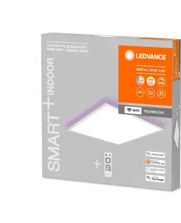SmartHome stropné svietidlá LEDVANCE SMART+ LEDVANCE SMART+ WiFi Planon Plus 60x60cm biela