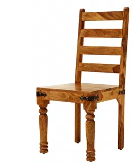 Jedálenské stoličky Stolička Jali z indického masívu palisander