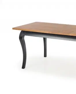 Jedálenské stoly Rozkladací jedálenský stôl WINDSOR Halmar Biela / dub