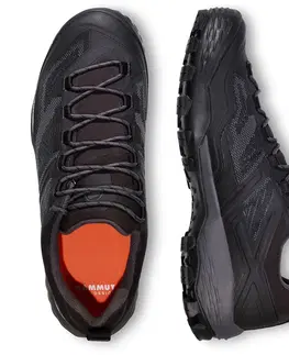 Pánske tenisky Pánske trekingové topánky MAMMUT Ducan Low GTX® Men black-dark titanium - 42 2/3