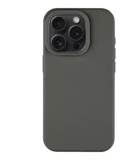 Puzdrá na mobilné telefóny Zadný kryt Tactical Velvet Smoothie pre Apple iPhone 15 Pro, šedá 57983116022