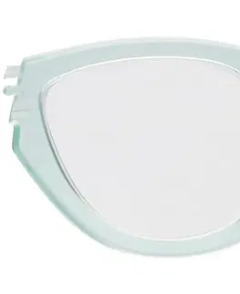 vodné športy Dioptrické sklo Easybreath ľavé do masky na krátkozrakosť mätovozelené